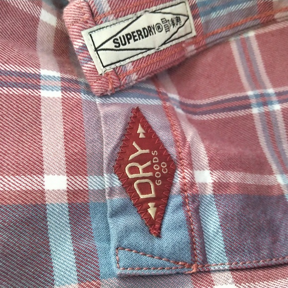 Superdry plaid button down - Picture 7 of 8